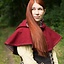 Medieval chaperon Erhard, red - Celtic Webmerchant