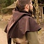 Medieval chaperon Walt, brązowy - Celtic Webmerchant