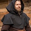 Medieval chaperon Walt, black - Celtic Webmerchant