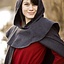 Medieval hooded cloak Thomas, grey - Celtic Webmerchant