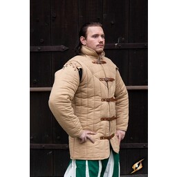 Cintura medievale gambeson beige - Celtic Webmerchant