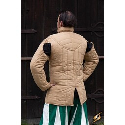 Cintura medievale gambeson beige - Celtic Webmerchant