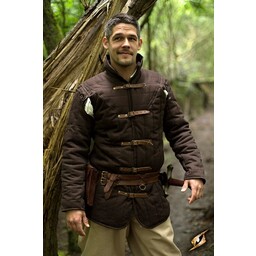 Cinturón medieval gambeson marrón - Celtic Webmerchant