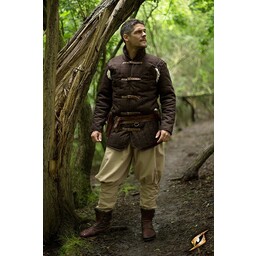 Cinturón medieval gambeson marrón - Celtic Webmerchant