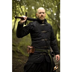 Cinturón medieval gambeson negro - Celtic Webmerchant