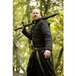 Cinturón medieval gambeson negro - Celtic Webmerchant