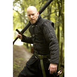 Medieval belt gambeson black - Celtic Webmerchant