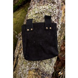 Medieval bag Ysmay, black - Celtic Webmerchant