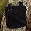 Medieval bag Ysmay, black - Celtic Webmerchant
