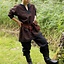 Medieval long-sleeved tunic brown - Celtic Webmerchant