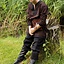 Medieval long-sleeved tunic brown - Celtic Webmerchant
