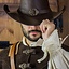 Musketier hoed De La Croix, bruin - Celtic Webmerchant