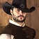 Rawblade Musketeer hat Delacroix, deluxe, black - Celtic Webmerchant