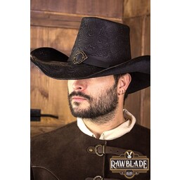 Musketeer hat Delacroix, deluxe, black - Celtic Webmerchant