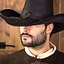 Musketeer hat Delacroix, deluxe, black - Celtic Webmerchant