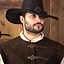 Musketeer hat Delacroix, deluxe, black - Celtic Webmerchant