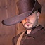 Musketeer hat Toledo, deluxe, brown - Celtic Webmerchant