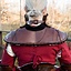 cuir noble gorget, rouge - Celtic Webmerchant