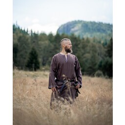 Celtic tunic Finn dark brown - Celtic Webmerchant