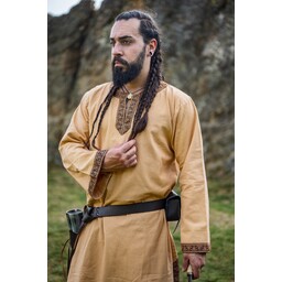 Celtic tunic Finn honey brown - Celtic Webmerchant