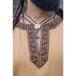 Celtic tunic Finn honey brown - Celtic Webmerchant