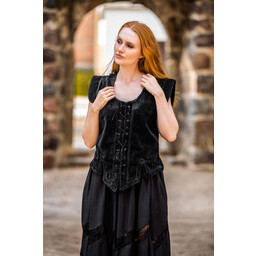 Farsetto medievale Caelia nero - Celtic Webmerchant