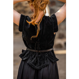 Medieval doublet Caelia black - Celtic Webmerchant