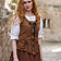 Leonardo Carbone Medieval doublet Christine brown - Celtic Webmerchant