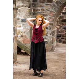 Farsetto medievale Christine rosso - Celtic Webmerchant