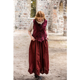 Doblete medieval Christine rojo - Celtic Webmerchant