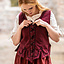 Medieval doublet Christine red - Celtic Webmerchant