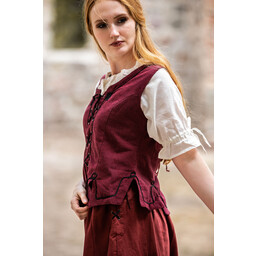 Doblete medieval Christine rojo - Celtic Webmerchant