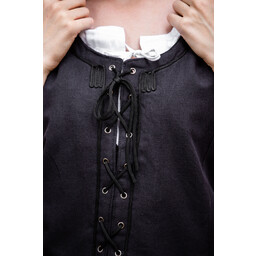 Middeleeuwse doublet Christine zwart - Celtic Webmerchant