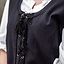 Medieval doublet Christine black - Celtic Webmerchant