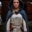 Medieval cloak Karen grey - Celtic Webmerchant