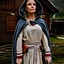 Medieval cloak Karen grey - Celtic Webmerchant