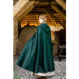 Mantello medievale Karen verde - Celtic Webmerchant