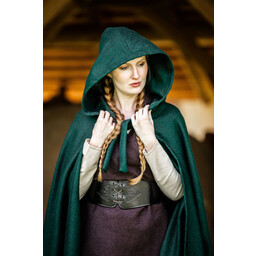 Manteau médiéval Karen vert - Celtic Webmerchant