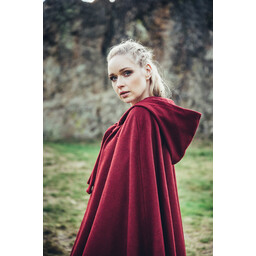 Medieval cloak Karen red - Celtic Webmerchant