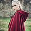 Medieval cloak Karen red - Celtic Webmerchant