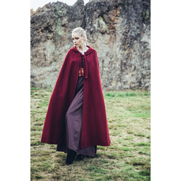 Manteau médiéval Karen rouge - Celtic Webmerchant