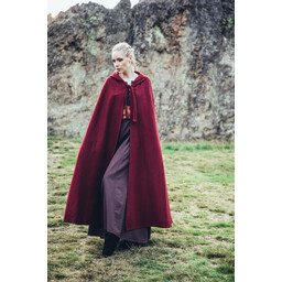 Mantello medievale Karen rosso - Celtic Webmerchant