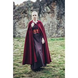 Manteau médiéval Karen rouge - Celtic Webmerchant