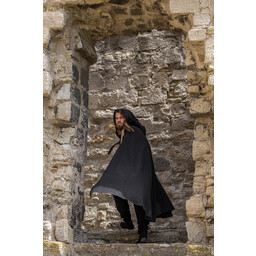 Manteau médiéval Karen noir - Celtic Webmerchant