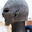 Orc Maske Krieger, unlackiert - Celtic Webmerchant