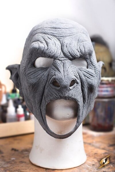 Orc mask, unpainted - Celtic Webmerchant