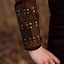 Para vambraces Fighter, brązowy - Celtic Webmerchant