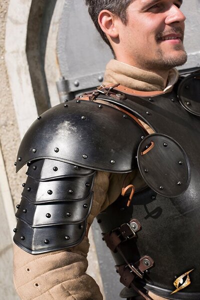 Pauldrons Warrior patiniert - Celtic Webmerchant
