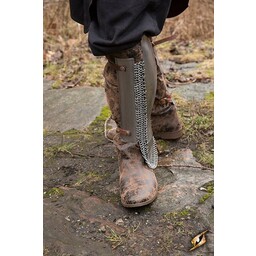 Persian greaves, polished - Celtic Webmerchant