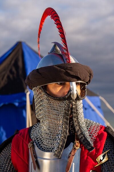 Persian turban, black - Celtic Webmerchant